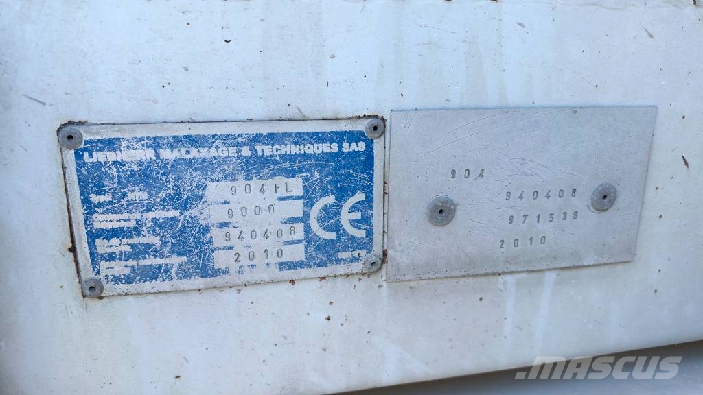 Mercedes-Benz AXOR 3240 8X4 MIXER - LIEBHERR 9m3 Avtomešalci za beton