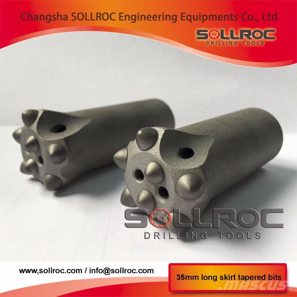 Sollroc Cross bits X bits and button bit Комплектуючі і запасні частини для бурових установок