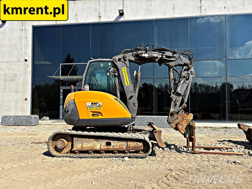 Mecalac 6 MCR MINI-KOPARKA 2014R. MTH: 2887! | 8 MCR JCB 8 Minigraafmachines < 7t