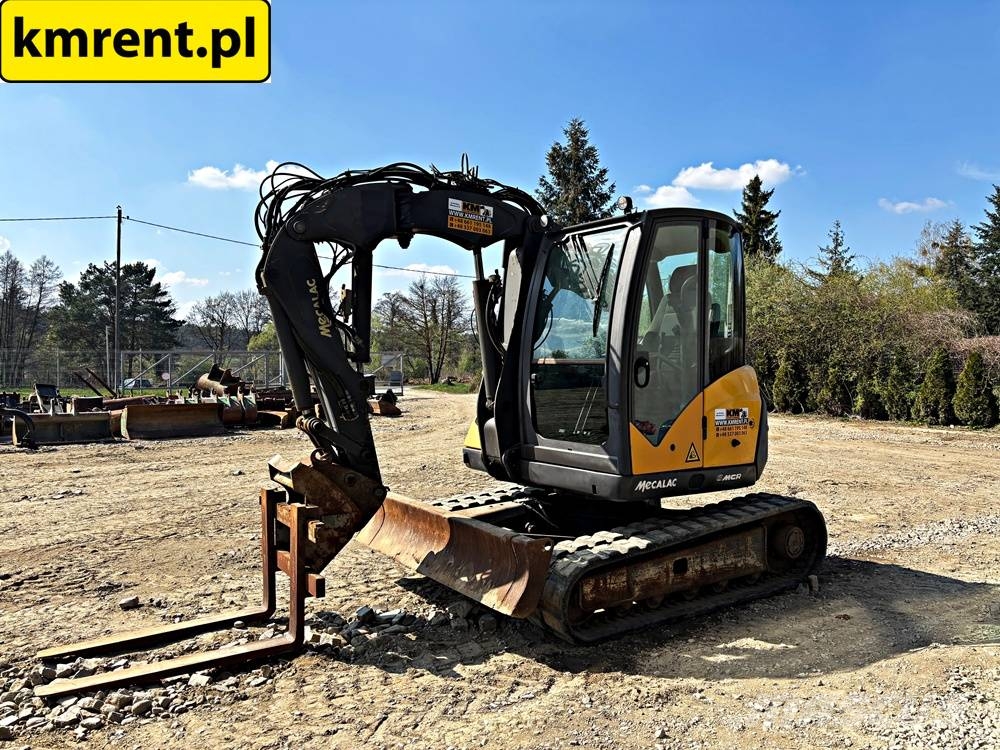Mecalac 6 MCR MINI-KOPARKA 2014R. MTH: 2887! | 8 MCR JCB 8 Minigraafmachines < 7t