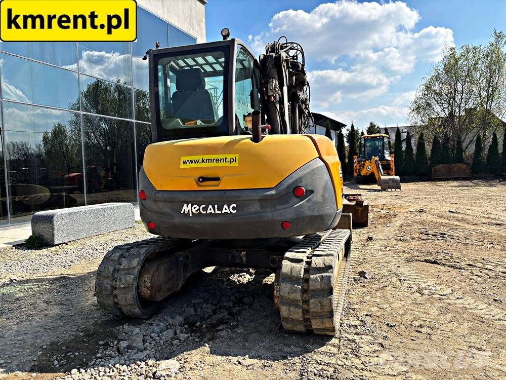 Mecalac 6 MCR MINI-KOPARKA 2014R. MTH: 2887! | 8 MCR JCB 8 Minigraafmachines < 7t