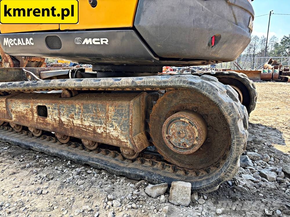 Mecalac 6 MCR MINI-KOPARKA 2014R. MTH: 2887! | 8 MCR JCB 8 Minigraafmachines < 7t