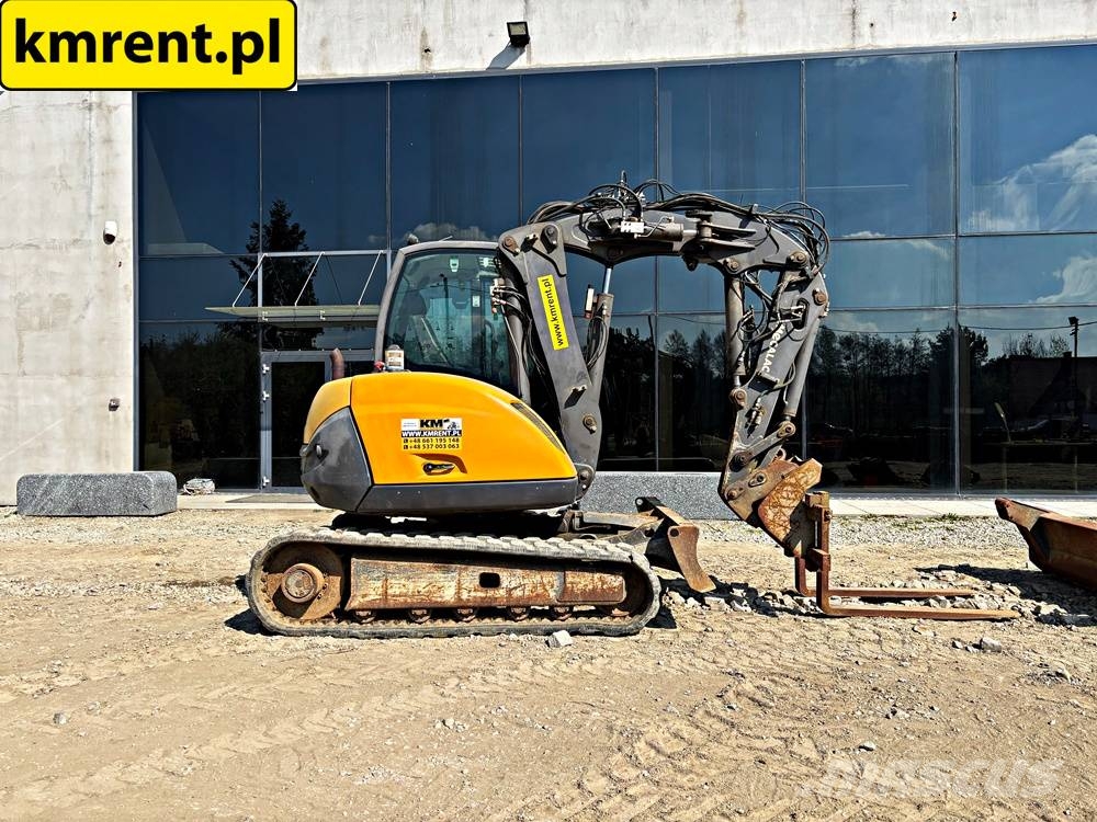Mecalac 6 MCR MINI-KOPARKA 2014R. MTH: 2887! | 8 MCR JCB 8 Minigraafmachines < 7t
