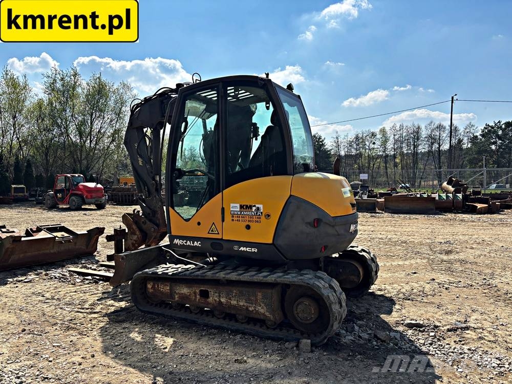 Mecalac 6 MCR MINI-KOPARKA 2014R. MTH: 2887! | 8 MCR JCB 8 Minigraafmachines < 7t