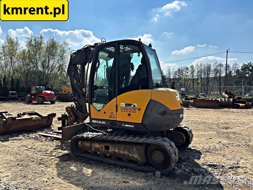 Mecalac 6 MCR MINI-KOPARKA 2014R. MTH: 2887! | 8 MCR JCB 8 Minigraafmachines < 7t