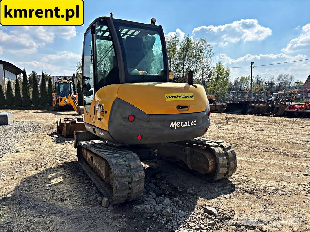 Mecalac 6 MCR MINI-KOPARKA 2014R. MTH: 2887! | 8 MCR JCB 8 Minigraafmachines < 7t