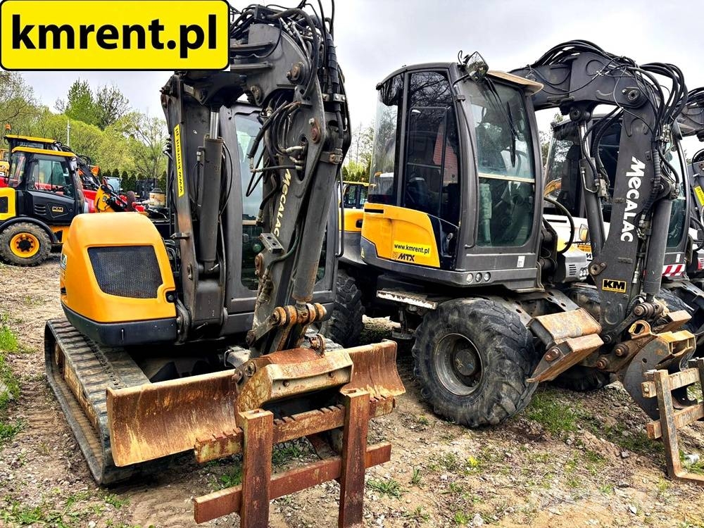Mecalac 6 MCR MINI-KOPARKA 2014R. MTH: 2887! | 8 MCR JCB 8 Minigraafmachines < 7t
