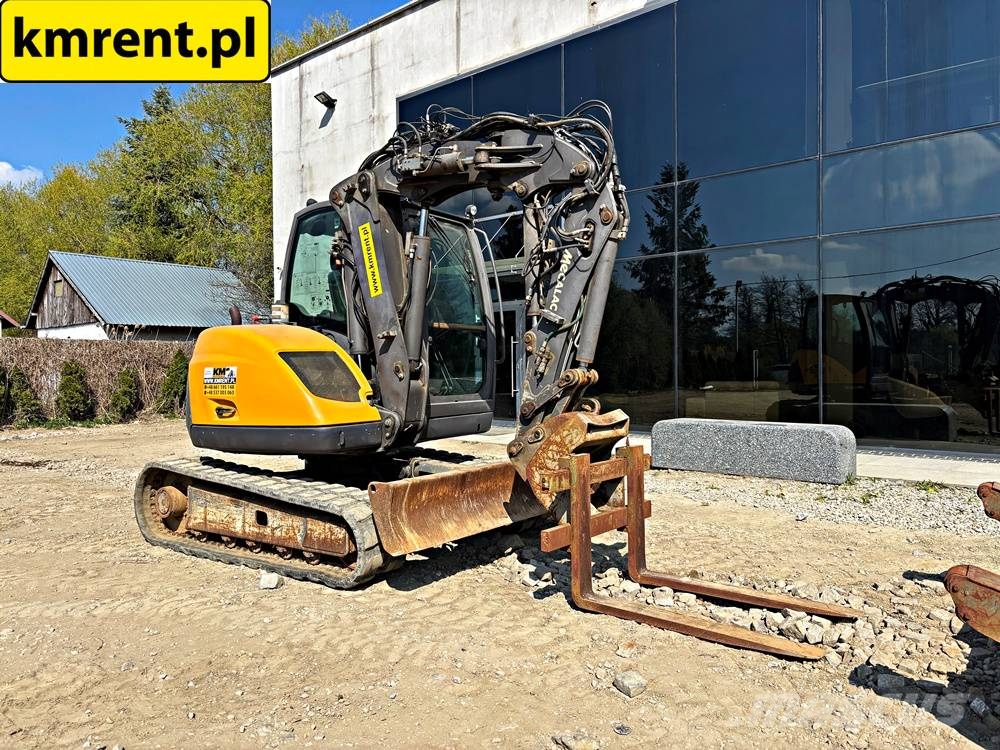Mecalac 6 MCR MINI-KOPARKA 2014R. MTH: 2887! | 8 MCR JCB 8 Minigraafmachines < 7t