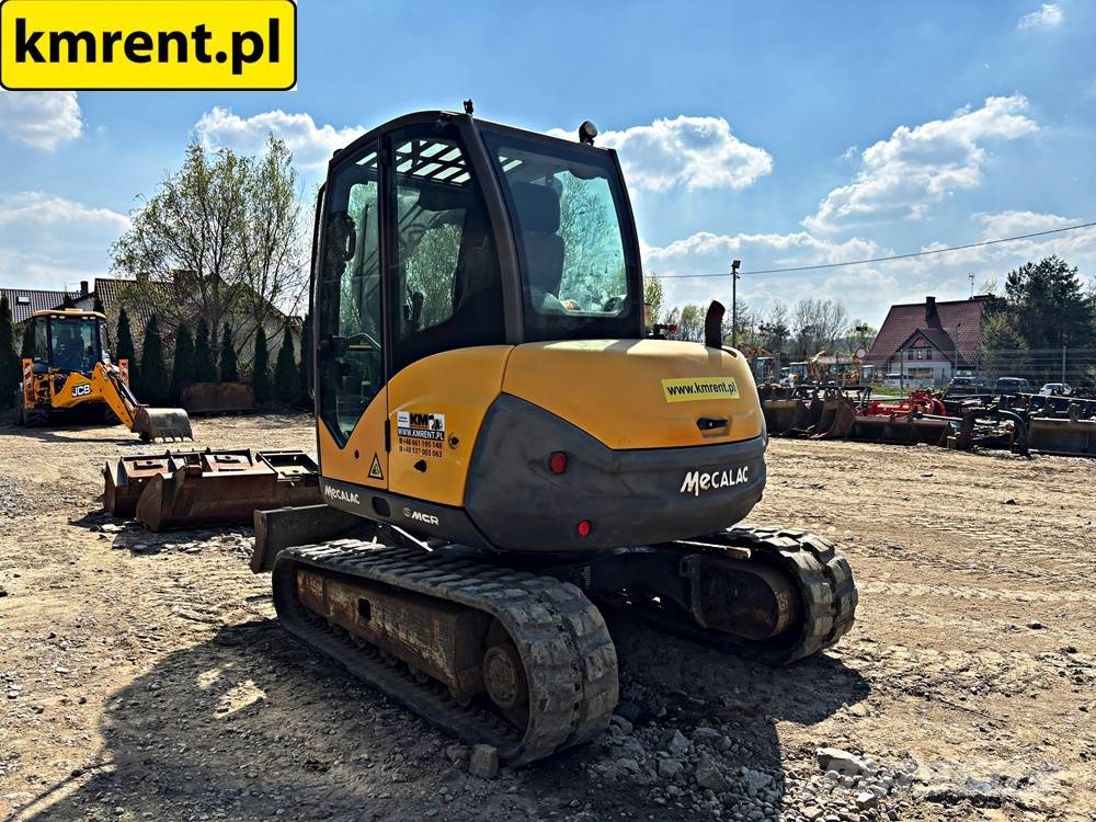 Mecalac 6 MCR MINI-KOPARKA 2014R. MTH: 2887! | 8 MCR JCB 8 Minigraafmachines < 7t