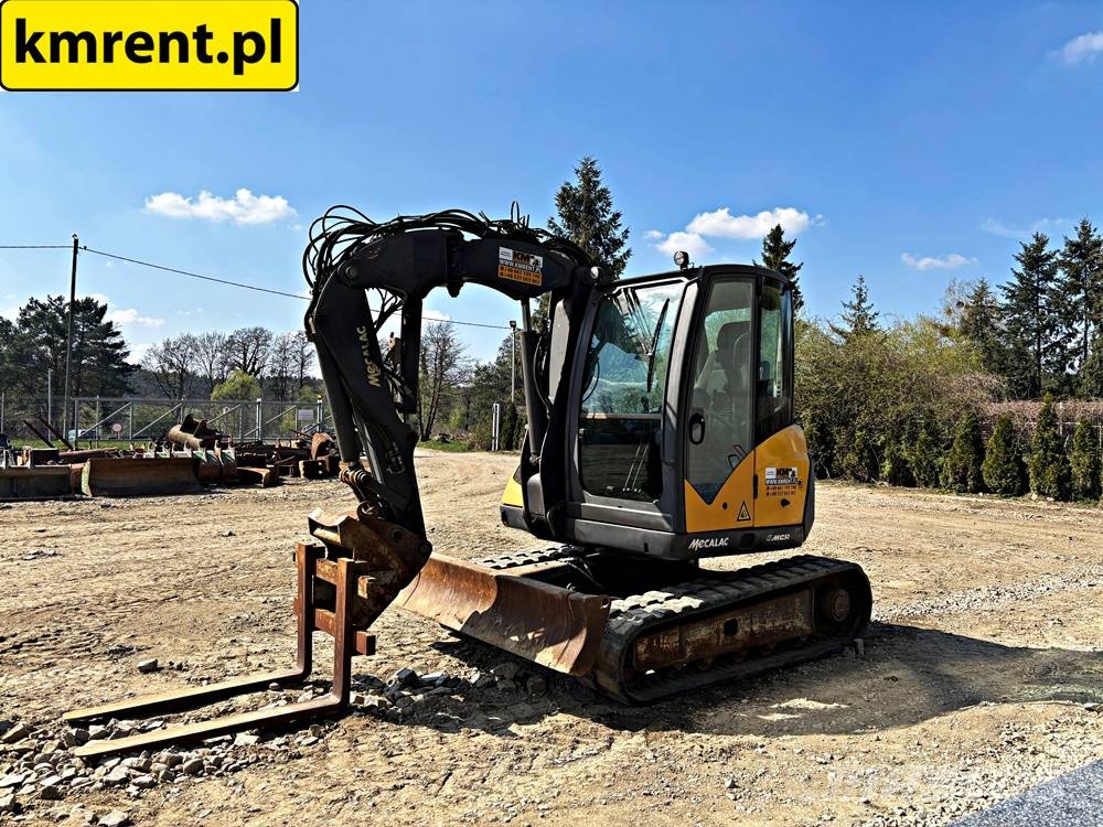 Mecalac 6 MCR MINI-KOPARKA 2014R. MTH: 2887! | 8 MCR JCB 8 Minigraafmachines < 7t