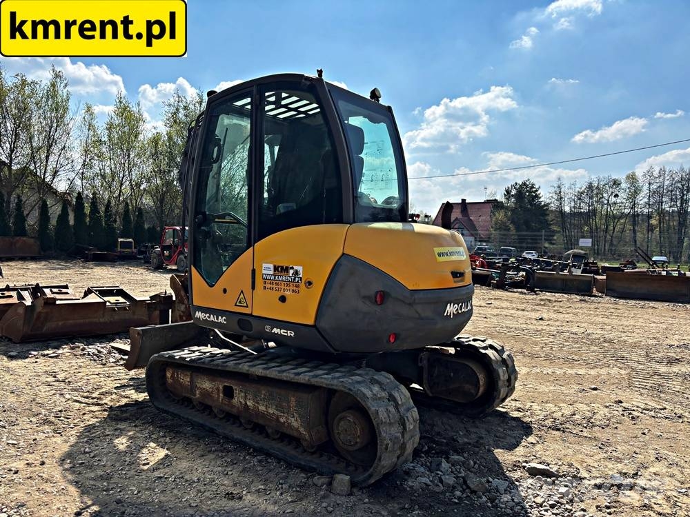 Mecalac 6 MCR MINI-KOPARKA 2014R. MTH: 2887! | 8 MCR JCB 8 Minigraafmachines < 7t