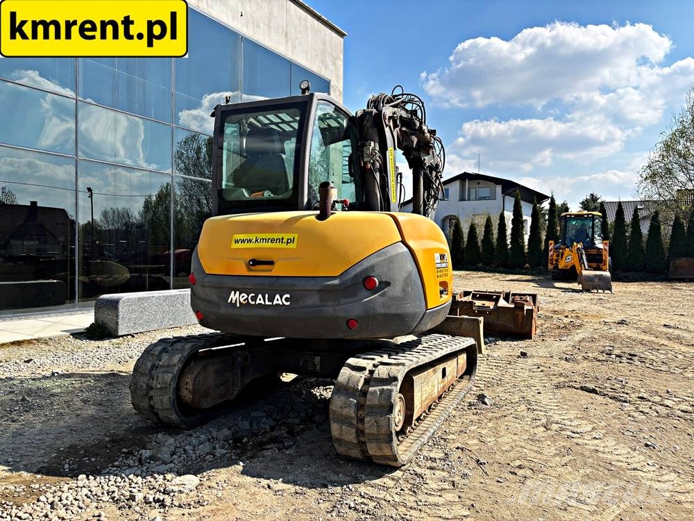Mecalac 6 MCR MINI-KOPARKA 2014R. MTH: 2887! | 8 MCR JCB 8 Minigraafmachines < 7t