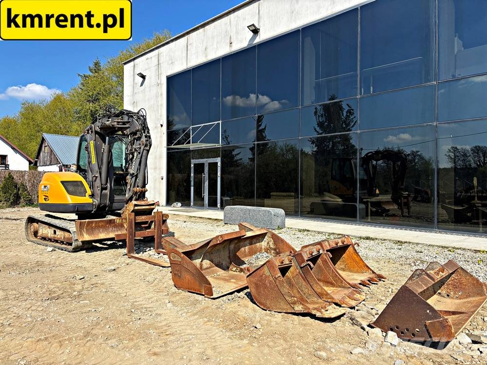 Mecalac 6 MCR MINI-KOPARKA 2014R. MTH: 2887! | 8 MCR JCB 8 Minigraafmachines < 7t