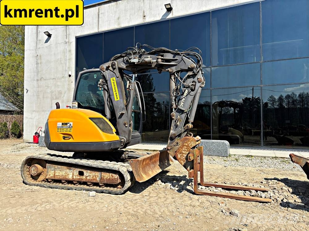 Mecalac 6 MCR MINI-KOPARKA 2014R. MTH: 2887! | 8 MCR JCB 8 Minigraafmachines < 7t