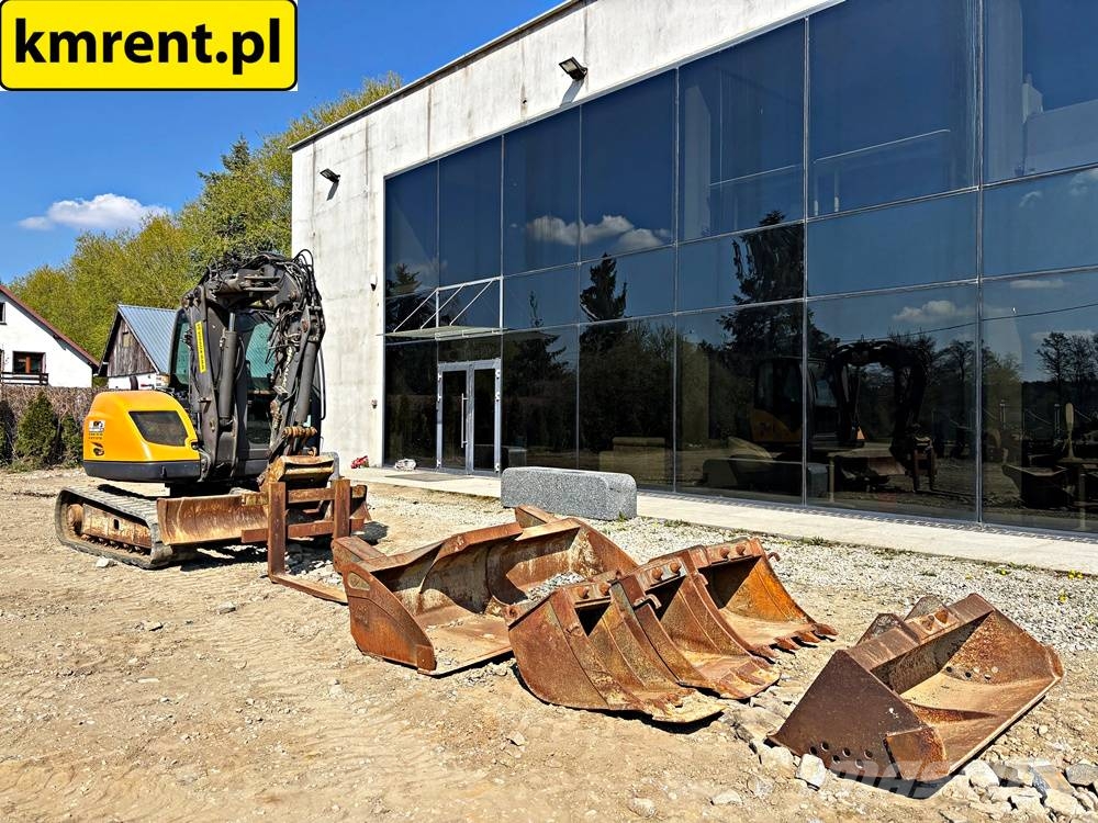 Mecalac 6 MCR MINI-KOPARKA 2014R. MTH: 2887! | 8 MCR JCB 8 Minigraafmachines < 7t