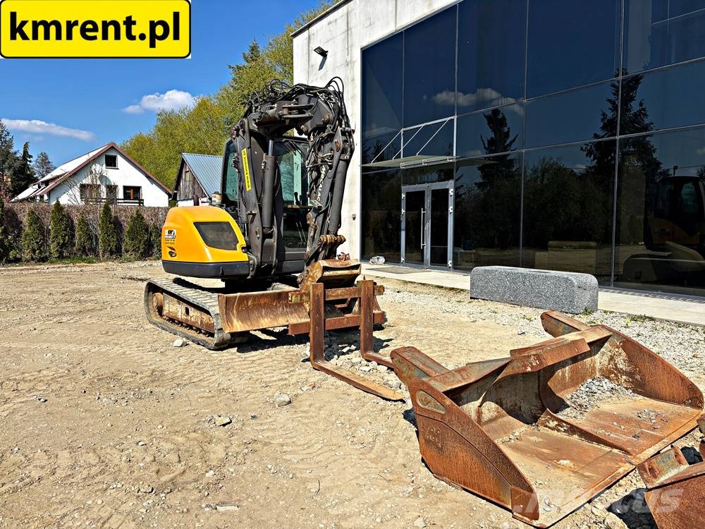 Mecalac 6 MCR MINI-KOPARKA 2014R. MTH: 2887! | 8 MCR JCB 8 Minigraafmachines < 7t