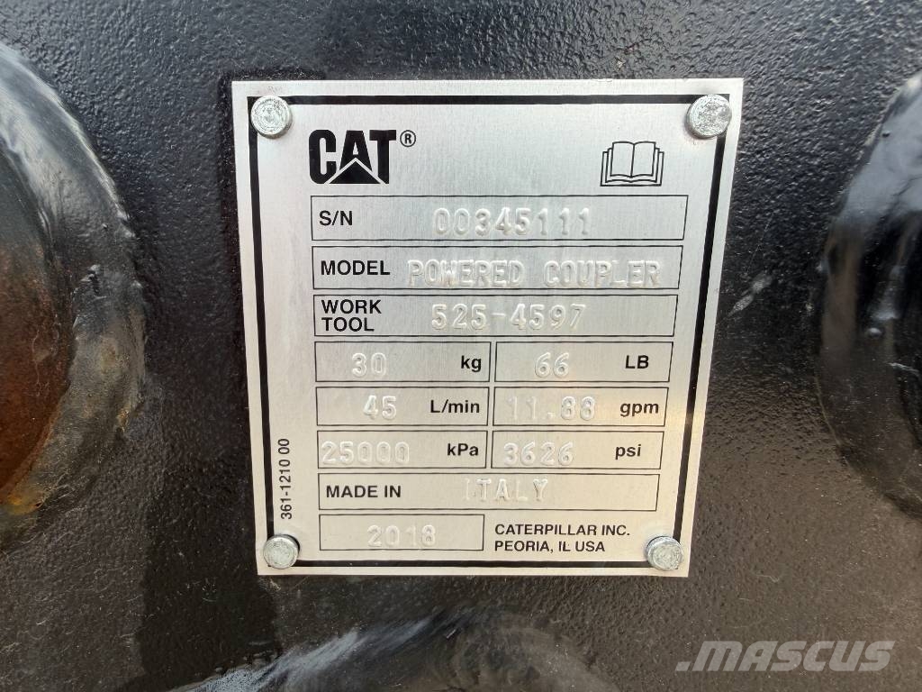 Verachtert CW05 - Caterpillar 302 Quick connectors
