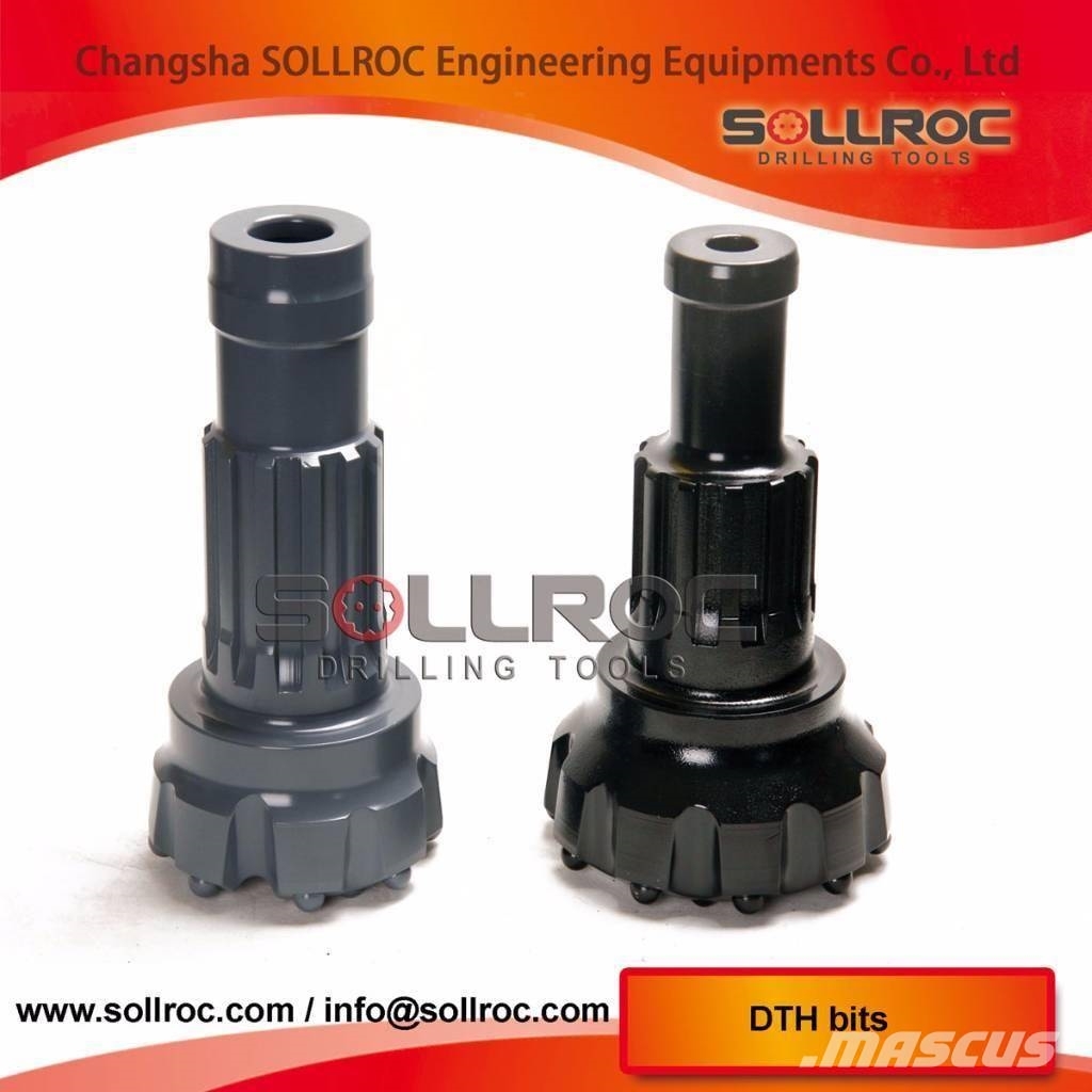 Sollroc DTH bit DHD360, COP64, M60, SD6, QL60 Комплектуючі і запасні частини для бурових установок