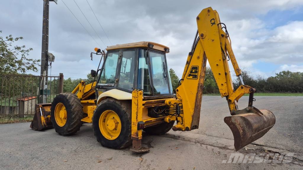 JCB 4 CX لوادر ذات جرافات عكسية