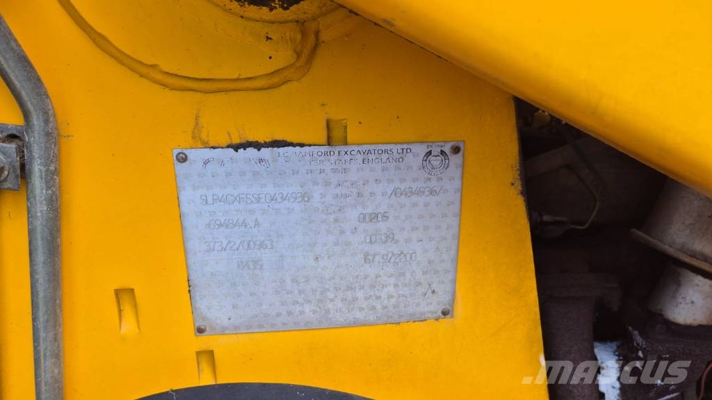 JCB 4 CX لوادر ذات جرافات عكسية