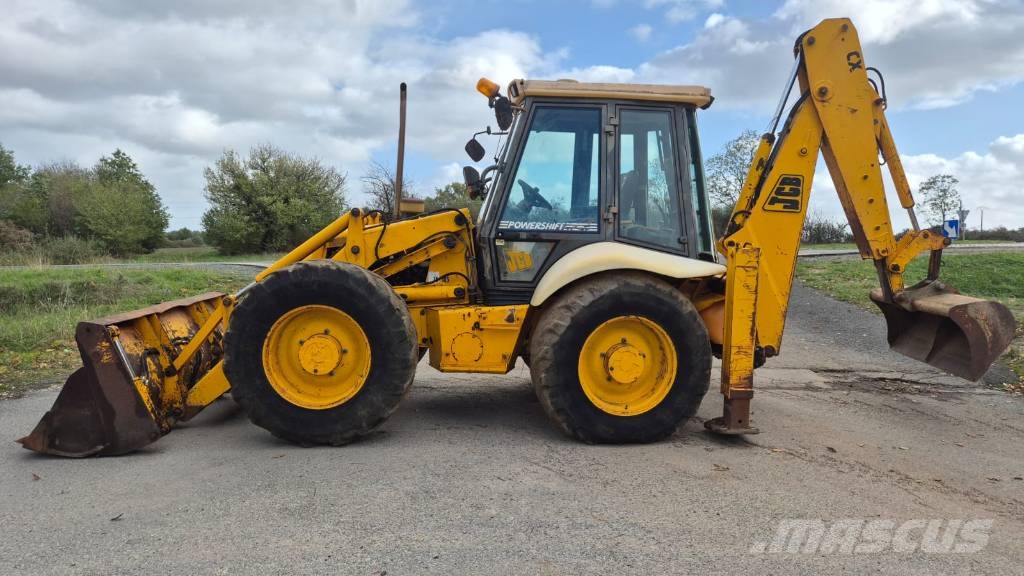 JCB 4 CX لوادر ذات جرافات عكسية