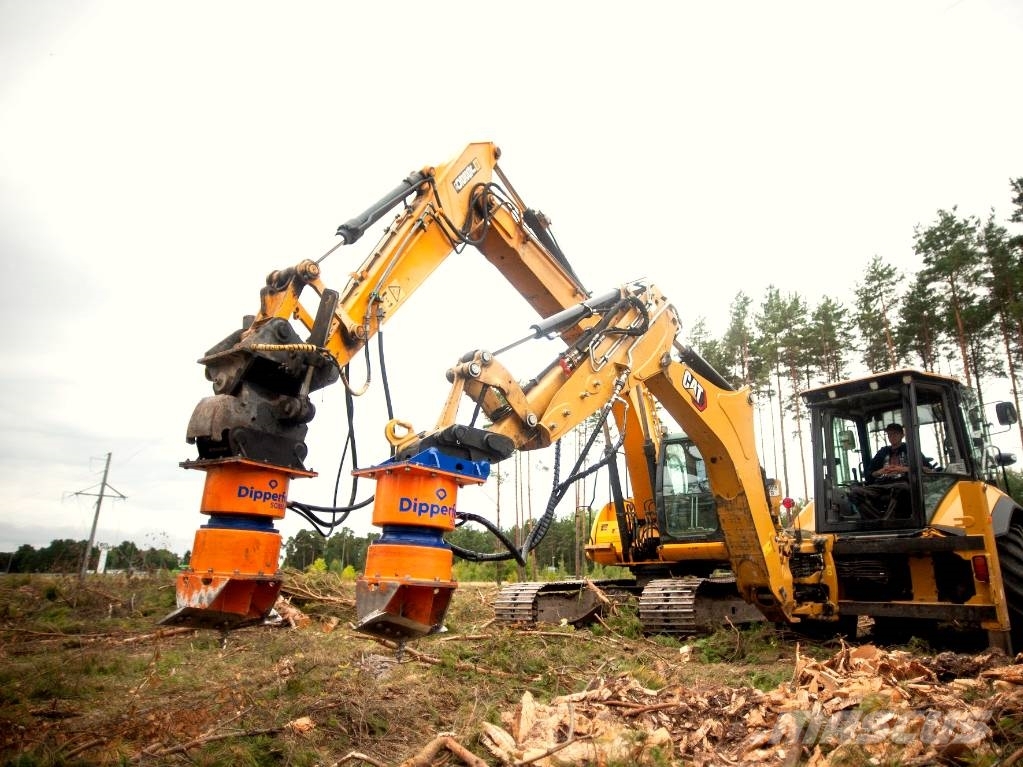 Dipperfox Baumstumpffräse SC600 - 60 Stümpfe pro Boomstronkfrees