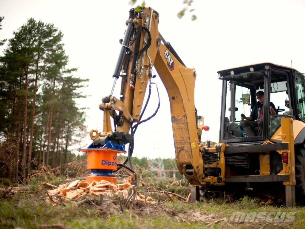 Dipperfox Baumstumpffräse SC600 - 60 Stümpfe pro Boomstronkfrees
