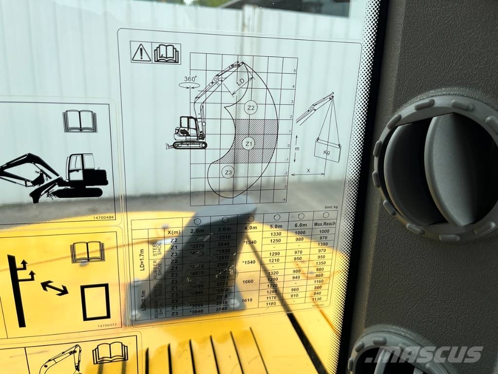 Volvo ECR88D Bageri guseničari