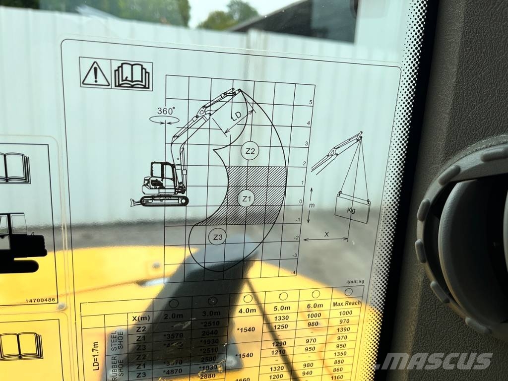 Volvo ECR88D Bageri guseničari