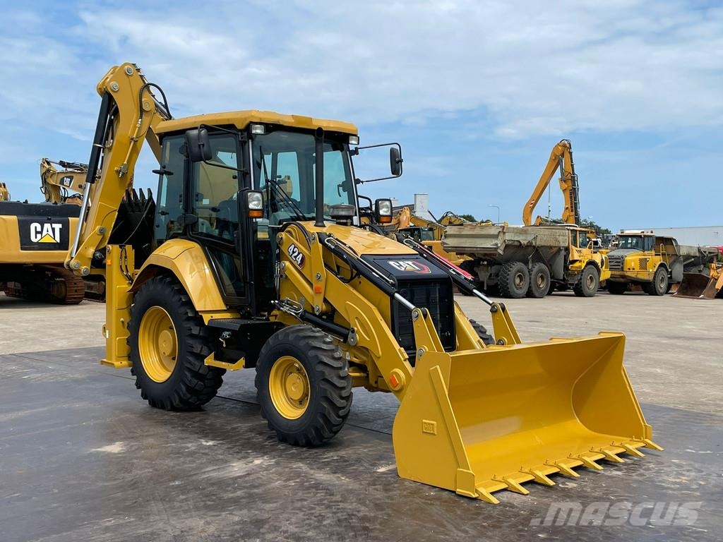 CAT 424 Εκσκαφείς Φορτωτές τύπου JCB