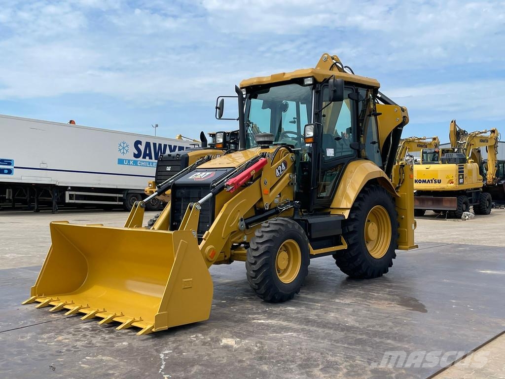CAT 424 Εκσκαφείς Φορτωτές τύπου JCB