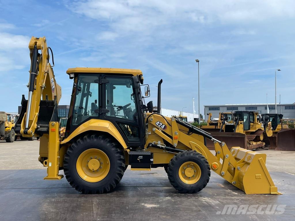 CAT 424 Εκσκαφείς Φορτωτές τύπου JCB
