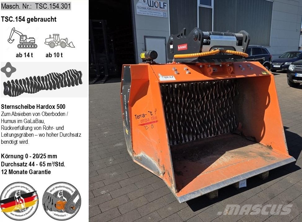 Wolf Separator Terra-Star TSC.154 ماكينات زراعية - غير ذلك