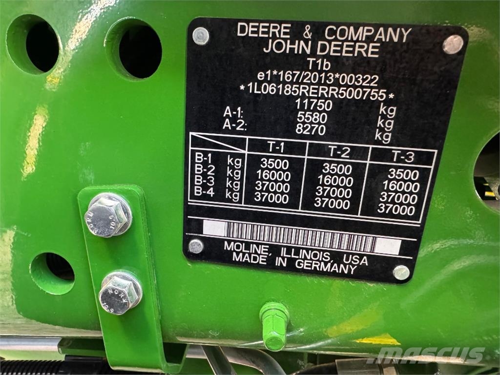 John Deere 6R 185 曳引機