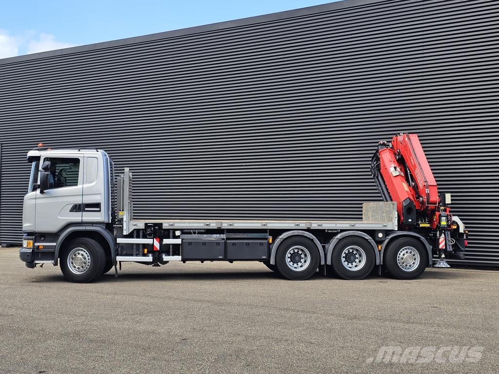 Scania G450 8x4 / RETARDER / FASSI F660 CRANE / KRAN / GR 其他貨車
