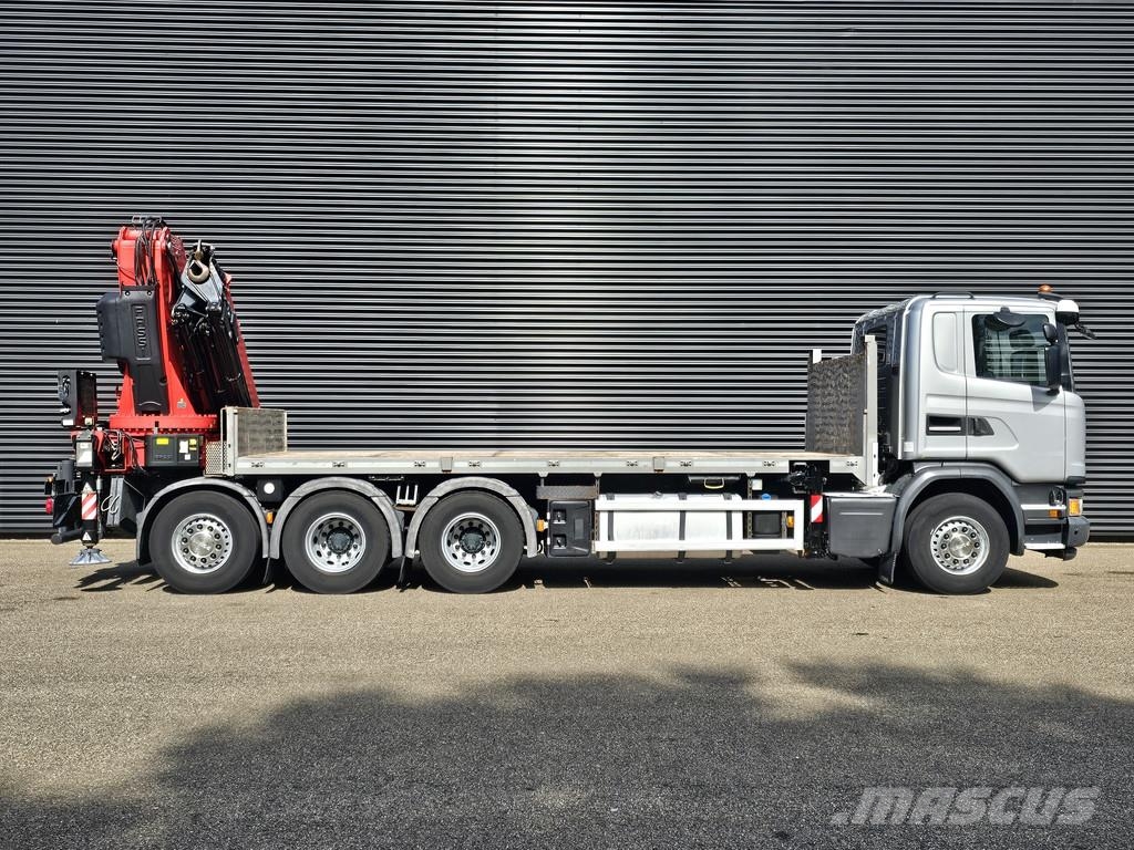 Scania G450 8x4 / RETARDER / FASSI F660 CRANE / KRAN / GR 其他貨車
