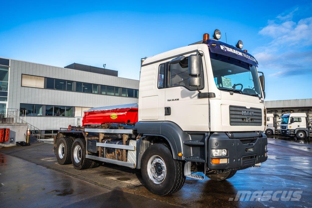MAN TGA 33.430 BB Hákový nosič kontajnerov
