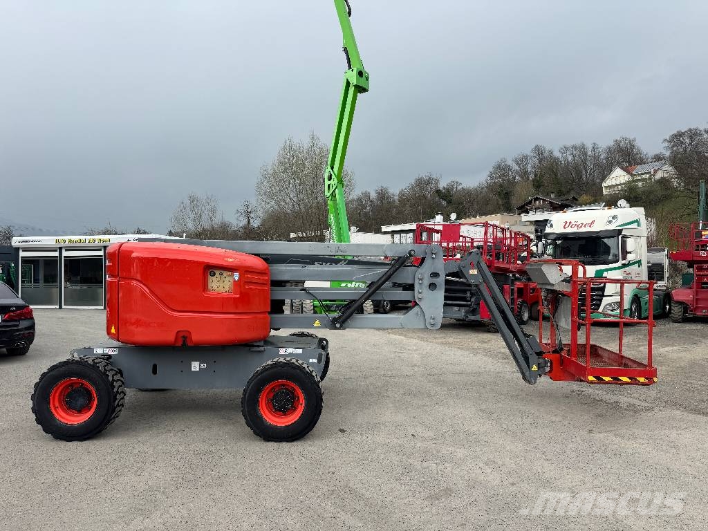 SkyJack SJ 46 Allrad 4x4 Diesel 16 Meter Teleskoparbeitsbü Nacele cu brat telescopic