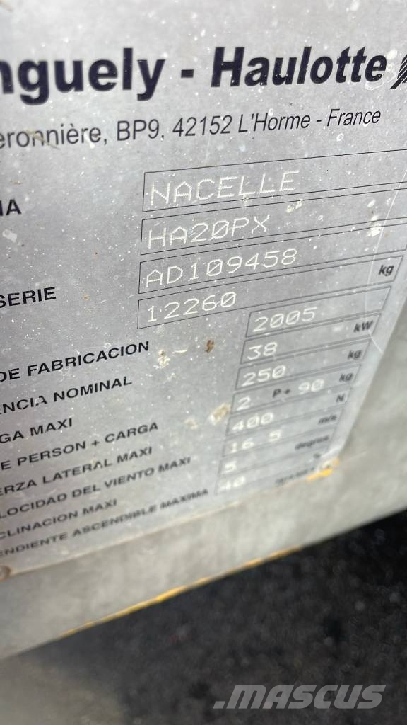Haulotte HA 20 PX Plataforma de trabajo articulada