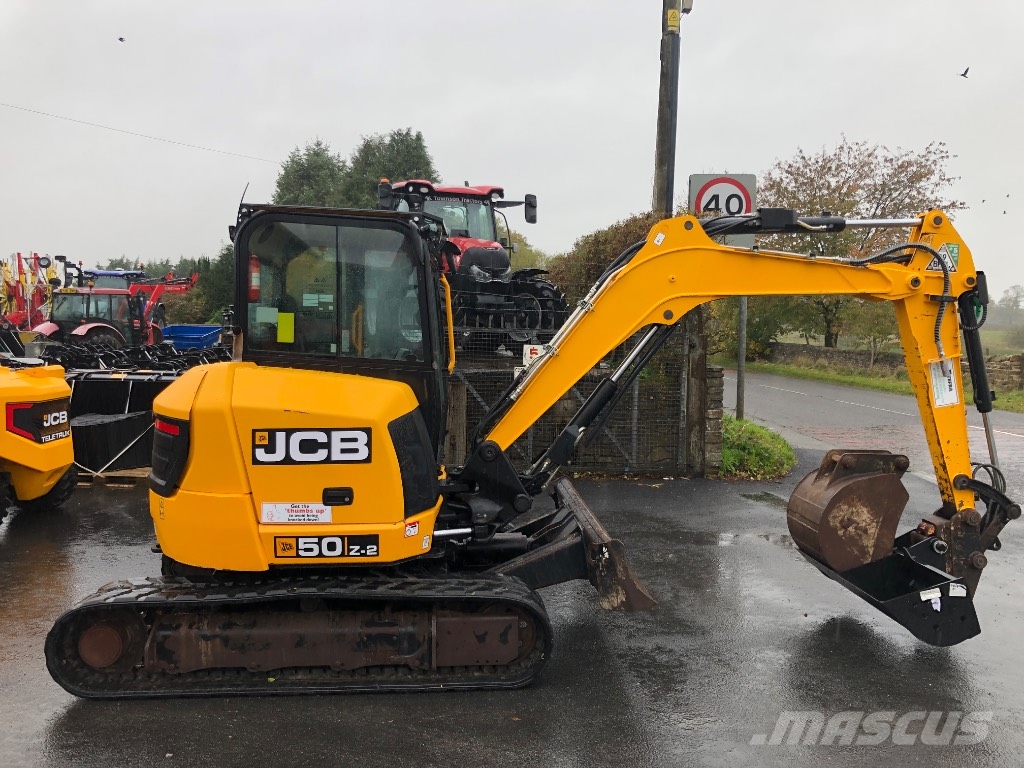 JCB 50 Z-2 Mini ekskavatori < 7 t