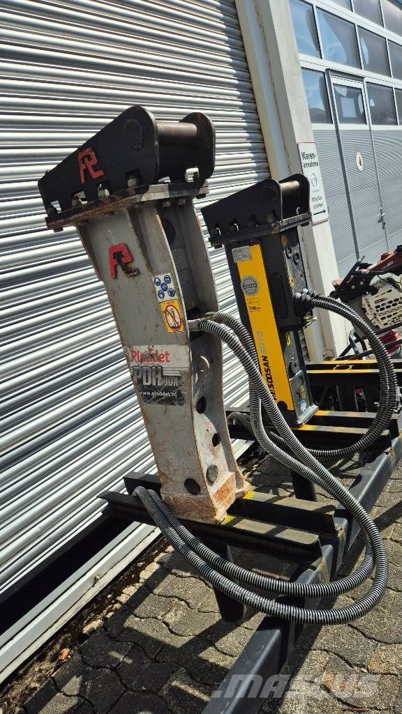 Pladdet PDH30X Abbruch-Hydraulik-Hammer f. Minibagger 3-4t Ciocane / Concasoare
