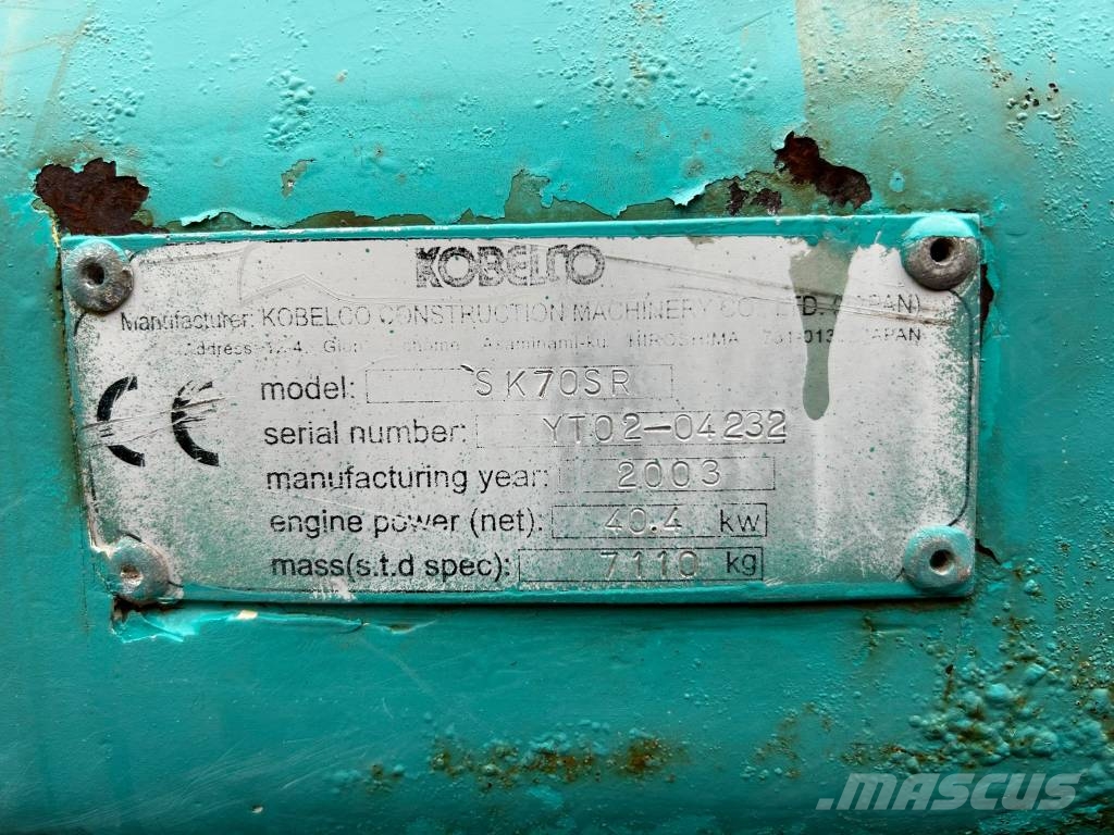 Kobelco SK 70 SR / Engcon, Propo ohjaus, Kauha! Μίνι εκσκαφείς 7t - 12t