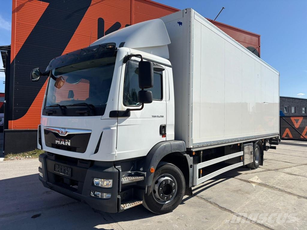 MAN TGM 15.290 4x2 BOX L=7460 mm Box body trucks
