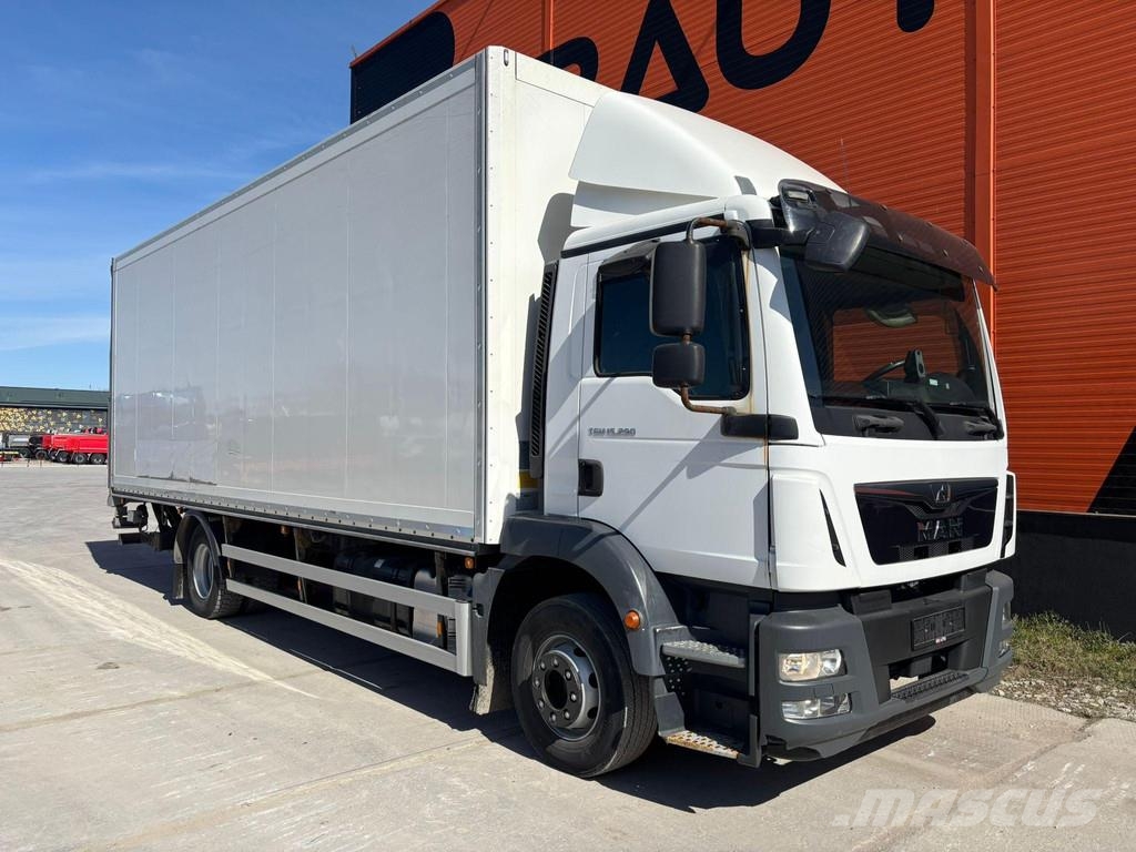 MAN TGM 15.290 4x2 BOX L=7460 mm Box body trucks