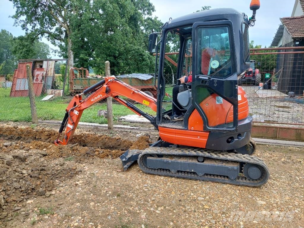 Kubota U20-3A Mini ekskavatörler, 7 tona dek
