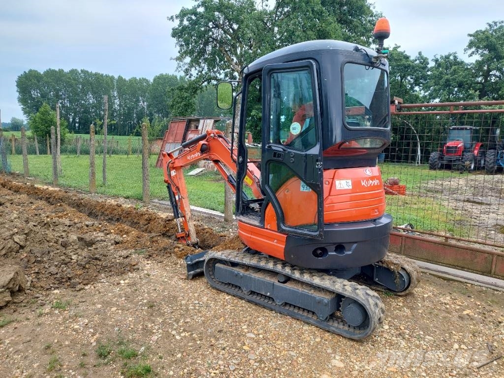 Kubota U20-3A Mini ekskavatörler, 7 tona dek