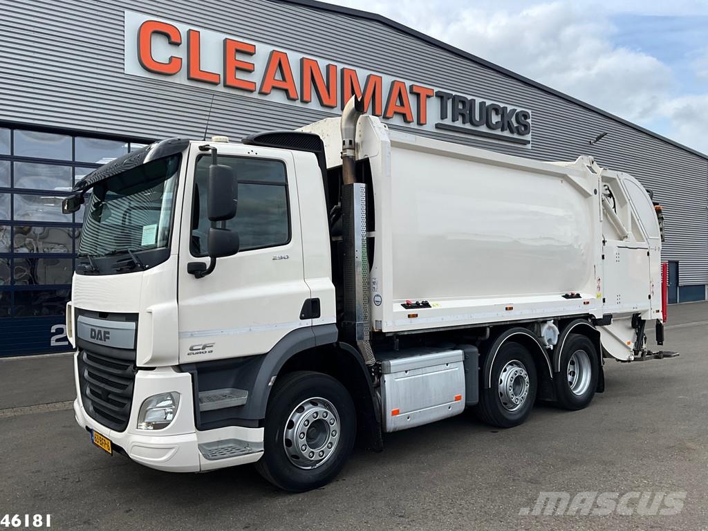 DAF FAG CF 290 Euro 6 Geesink 17m³ Just 133.742 km! Renovationslastbiler
