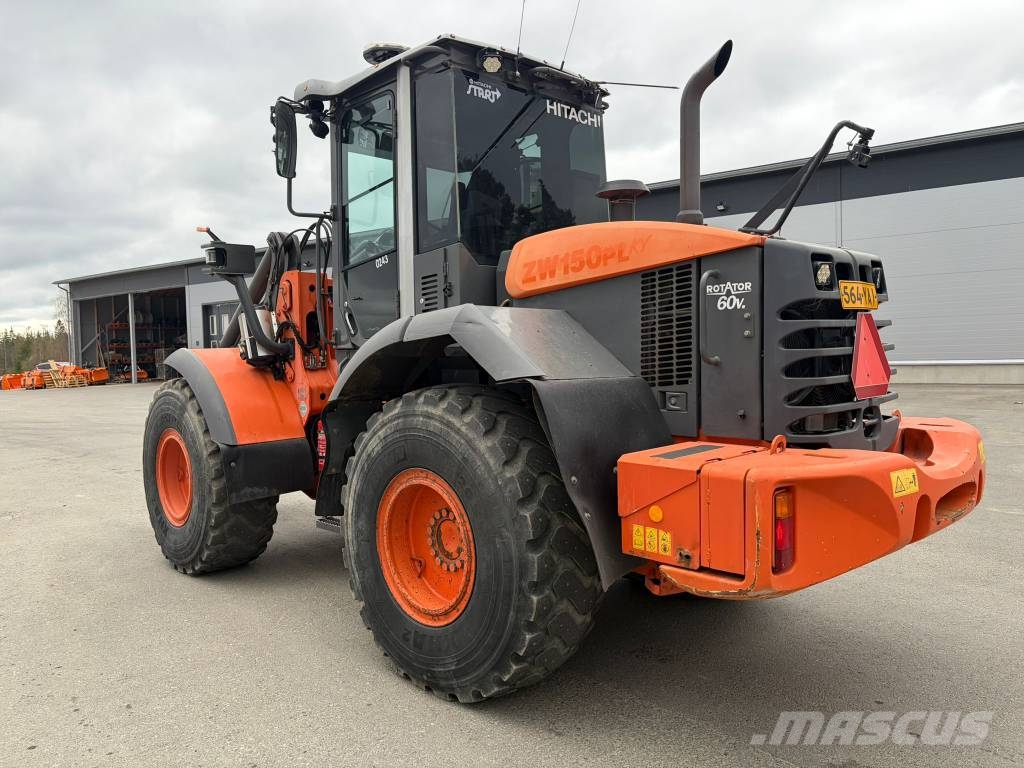 Hitachi ZW 150 PL Cargadoras sobre ruedas