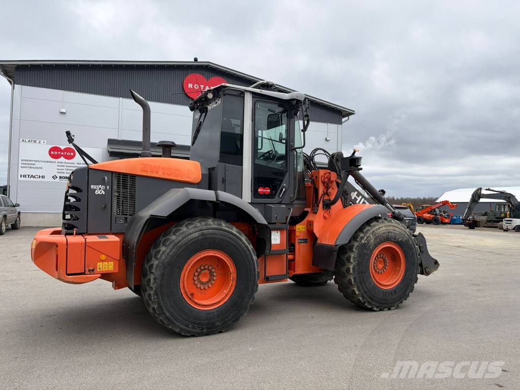 Hitachi ZW 150 PL Cargadoras sobre ruedas