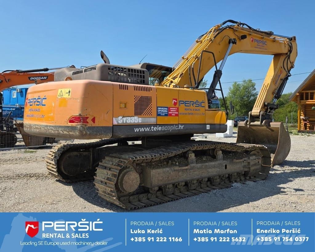 Sany SY 335C حفارات زحافة
